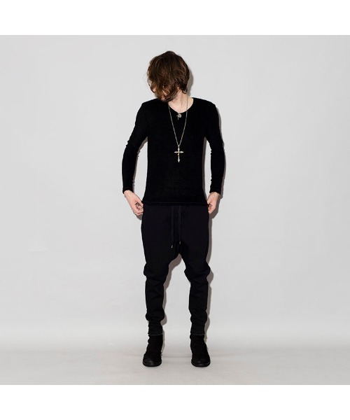 NO ID.（ノーアイディ）の「【NO ID.】Bicule Pile V-Neck Pullover / ビキューレ パイル Vネック プルオーバー（ニット/セーター・メンズ・ブラック/ライトグレー/アイボリー/ダークグレー/ワイン/ネイビー・1/3/2）」の9枚目の写真