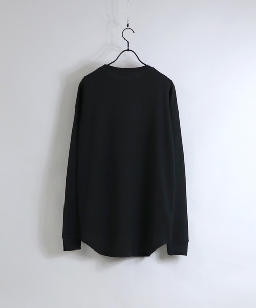 Confirm(コンファーム)の「Confirm / コンファーム ワッフルロンT(Tシャツ/カットソー・メンズ・ホワイト/ミント/チャコールグレー/ベージュ/ネイビー・M/L)」の14枚目の写真