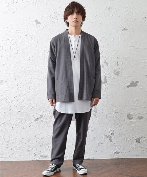 MinoriTY（マイノリティ）の「【セットアップ対応商品あり】しっとり素材イージーパンツ（その他パンツ・メンズ・ブラウン/グレー/ブラック/グレー系その他・M/L）」の14枚目の写真
