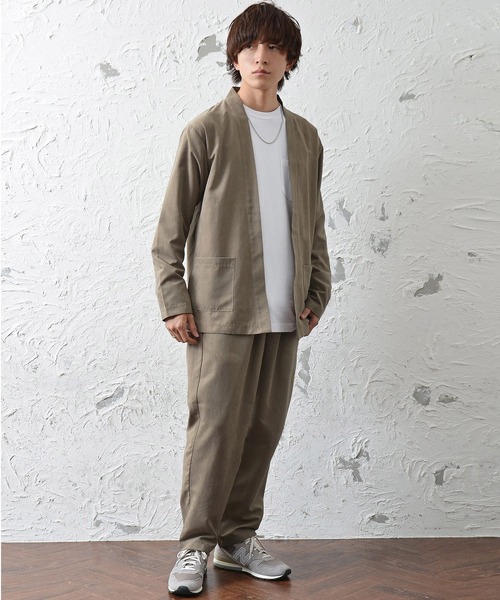 MinoriTY（マイノリティ）の「【セットアップ対応商品あり】しっとり素材イージーパンツ（その他パンツ・メンズ・ブラウン/グレー/ブラック/グレー系その他・M/L）」の17枚目の写真