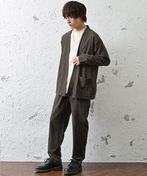MinoriTY（マイノリティ）の「【セットアップ対応商品あり】しっとり素材イージーパンツ（その他パンツ・メンズ・ブラウン/グレー/ブラック/グレー系その他・M/L）」の20枚目の写真