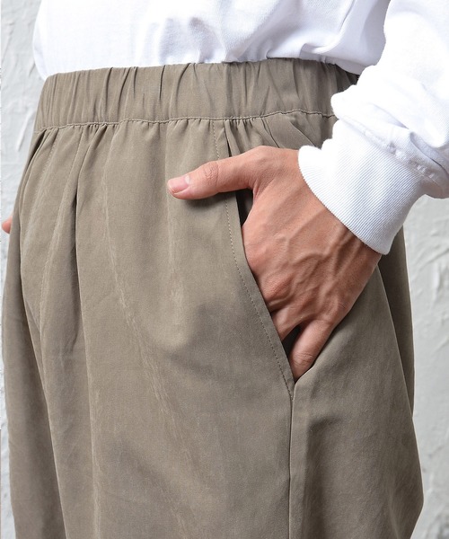 MinoriTY（マイノリティ）の「【セットアップ対応商品あり】しっとり素材イージーパンツ（その他パンツ・メンズ・ブラウン/グレー/ブラック/グレー系その他・M/L）」の21枚目の写真