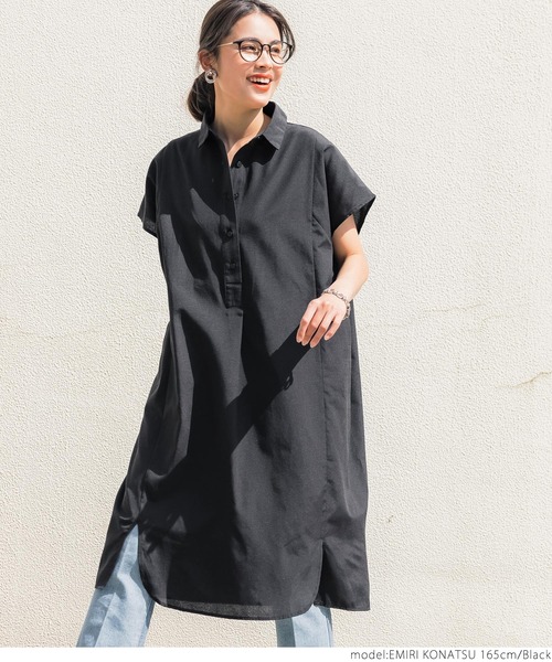 FALASCO ロング シャツワンピース セール☆3990円→1490円 シャツワンピース レディース ロング