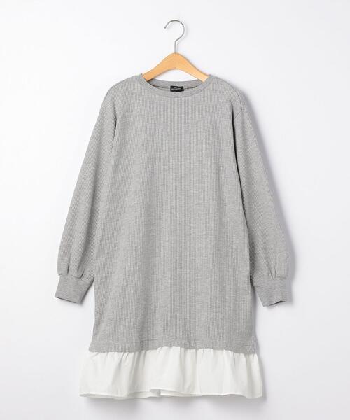 商品詳細 ジュニア 吸水速乾 ドライワッフルスソフリルワンピース Green Label Relaxing グリーンレーベル リラクシング 公式通販