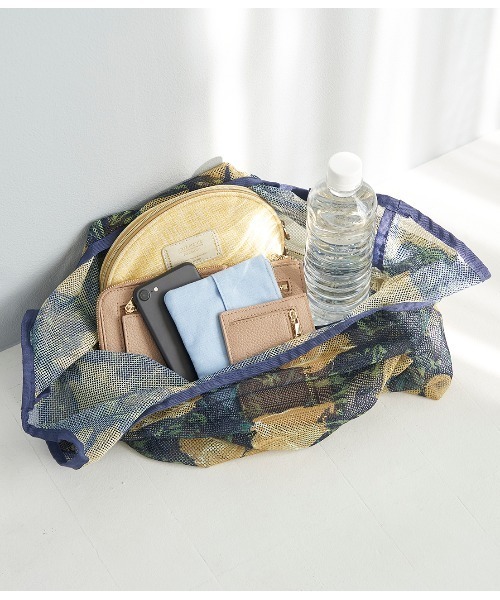 ROPE' PICNIC（ロペピクニック）の「チューリップ総柄パッカブルメッシュエコバッグ（エコバッグ/サブバッグ・レディース・ラベンダー/イエロー/レッド系その他・FREE）」の10枚目の写真