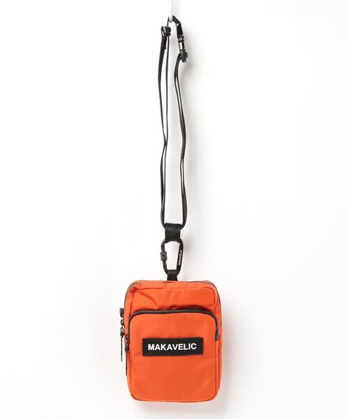 【セール】MAKAVELIC/TRUCKS CROSS-TIE POUCH BAG（ボディバッグ/ウエストポーチ）｜MAKAVELIC（マキャベリック）
