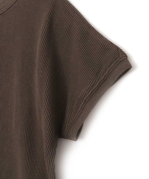 MAKE YOUR DAY（メイクユアデイ）の「ワッフルフレンチTシャツ■80～140cm（Tシャツ/カットソー・キッズ・ベージュ/アイボリー/ピンク/その他・90/120/100/80/110/140/130）」の16枚目の写真