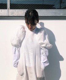 HOLIDAY（ホリデイ）の「RAMIE PUFF DRESS ラミーパフドレス