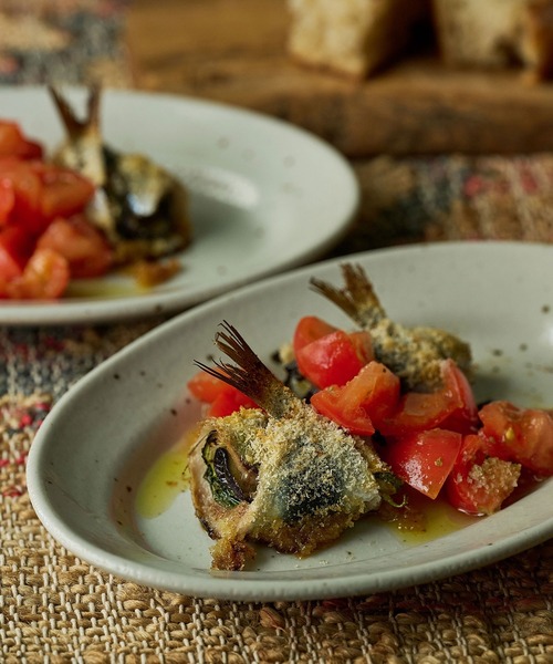 Homeland（ホームランド）信楽焼 オーバル皿 20cm T.Cオリジナル（食器