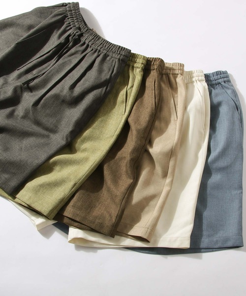 ZIP FIVE（ジップファイブ）の「【ZIP FIVE】ドライ リネンライクショートパンツ（その他パンツ・メンズ・ブラック/ベージュ/ブラウン/オリーブ/ブルー/アイボリー・MEDIUM/LARGE/X-LARGE）」の17枚目の写真