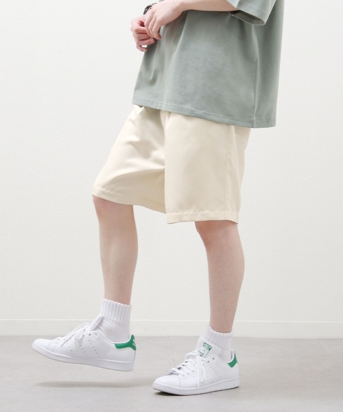 ZIP FIVE（ジップファイブ）の「【ZIP FIVE】ドライ リネンライクショートパンツ（その他パンツ・メンズ・ブラック/ベージュ/ブラウン/オリーブ/ブルー/アイボリー・MEDIUM/LARGE/X-LARGE）」の20枚目の写真