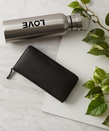 KATHARINE HAMNETT LONDON （キャサリンハムネットロンドン）の「KATHARINE HAMNETT LONDON/キャサリンハムネットロンドン SOFT ラウンドファスナーロングウォレット（財布・レディース）」