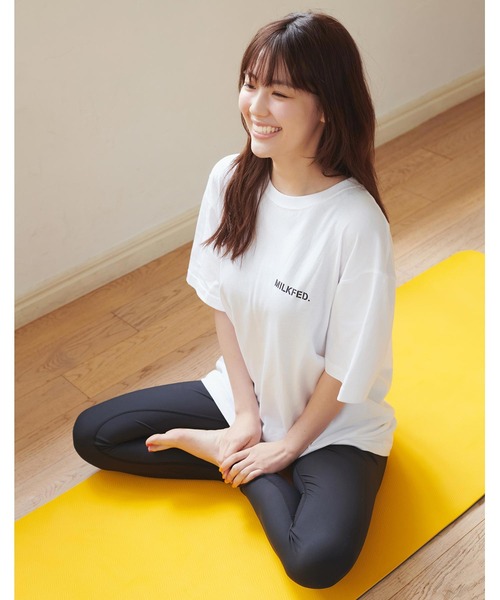 MILKFED.(ミルクフェド)の「MILKFED x OP LOGO LEGGINGS(水着・レディース・ブラック・SMALL/MEDIUM)」の15枚目の写真