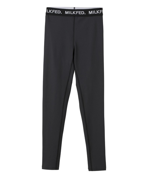 MILKFED.(ミルクフェド)の「MILKFED x OP LOGO LEGGINGS(水着・レディース・ブラック・SMALL/MEDIUM)」の8枚目の写真