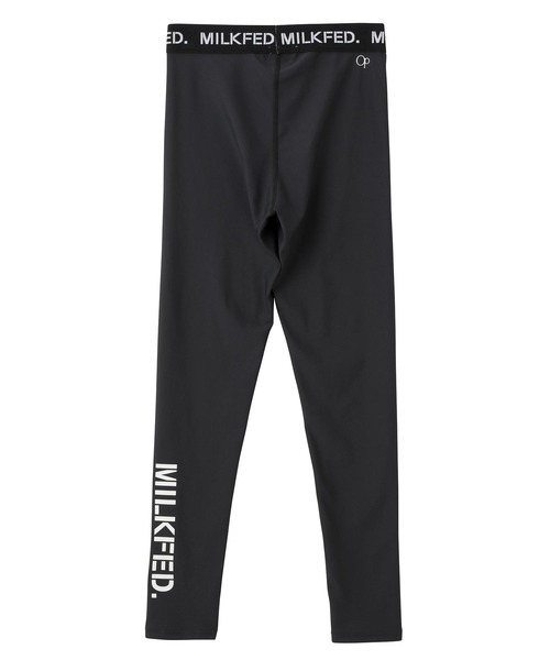 MILKFED.(ミルクフェド)の「MILKFED x OP LOGO LEGGINGS(水着・レディース・ブラック・SMALL/MEDIUM)」の6枚目の写真