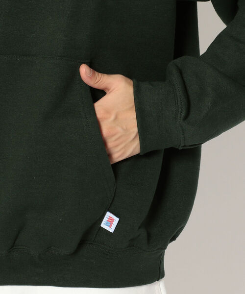 RELAXFIT(リラックスフィット)の「RELAXFIT/リラックスフィット muff pocket crew sweat マフポケットクルースウェット(スウェット・メンズ・グレー/レッド/グリーン/ネイビー・X-LARGE/LARGE)」の9枚目の写真