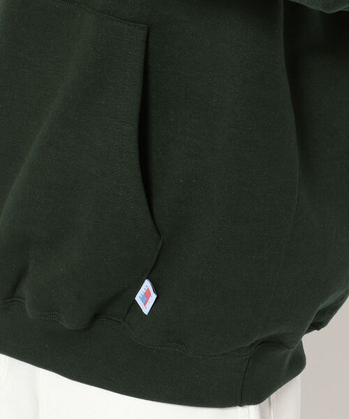 RELAXFIT(リラックスフィット)の「RELAXFIT/リラックスフィット muff pocket crew sweat マフポケットクルースウェット(スウェット・メンズ・グレー/レッド/グリーン/ネイビー・X-LARGE/LARGE)」の10枚目の写真