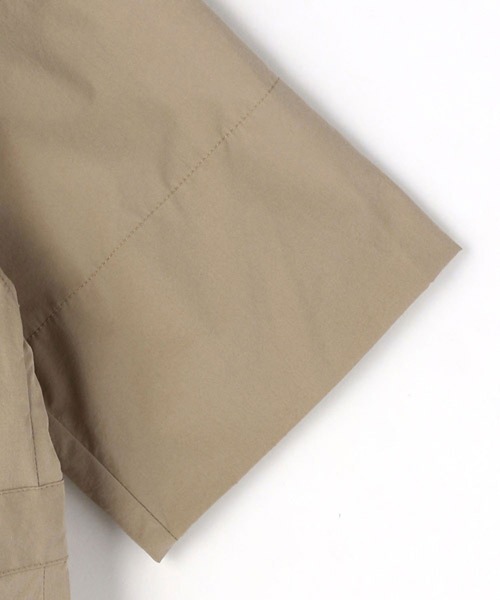 NICOLE white（ニコルホワイト）の「ウエストドロストボックスワンピース（ワンピース・レディース・ブラウン/オフホワイト/グリーン・FREE）」の6枚目の写真