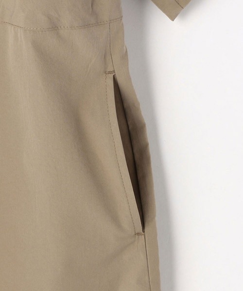 NICOLE white（ニコルホワイト）の「ウエストドロストボックスワンピース（ワンピース・レディース・ブラウン/オフホワイト/グリーン・FREE）」の22枚目の写真