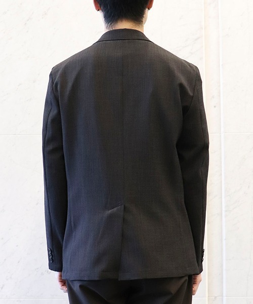 COMME CA ISM(コムサイズム)の「洗える ジャケット(テーラードジャケット・メンズ・ネイビー/ブラック・X-LARGE/SMALL/MEDIUM/LARGE)」の11枚目の写真