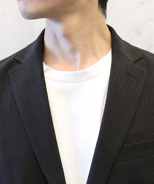 COMME CA ISM(コムサイズム)の「洗える ジャケット(テーラードジャケット・メンズ・ネイビー/ブラック・X-LARGE/SMALL/MEDIUM/LARGE)」の10枚目の写真