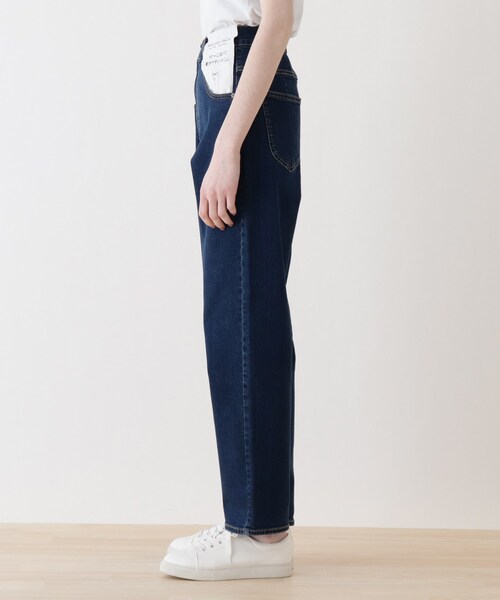 Cutie Blonde（キューティーブロンド）の「◆【S-LL/サスティナブル】テーパードデニム（デニムパンツ・レディース・ネイビー系5/ブルー系5・01/02/03/04）」の4枚目の写真