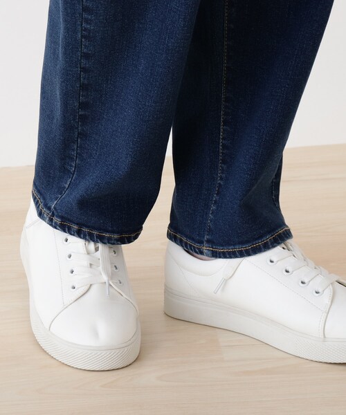 Cutie Blonde（キューティーブロンド）の「◆【S-LL/サスティナブル】テーパードデニム（デニムパンツ・レディース・ネイビー系5/ブルー系5・01/02/03/04）」の8枚目の写真