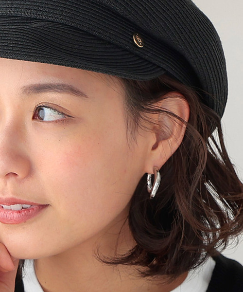 DONOBAN(ドノバン)の「ラウンドフープピアス(ピアス(両耳用)・レディース・ゴールド/シルバー・ONESIZE)」の1枚目の写真