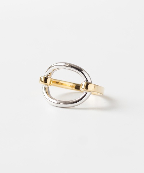 JUICY ROCK（ジューシーロック）の「CYCRO/GP(SV925)/SV925 コンビオーバルリング（リング・レディース・シルバー・#15/#11/#13）」の4枚目の写真