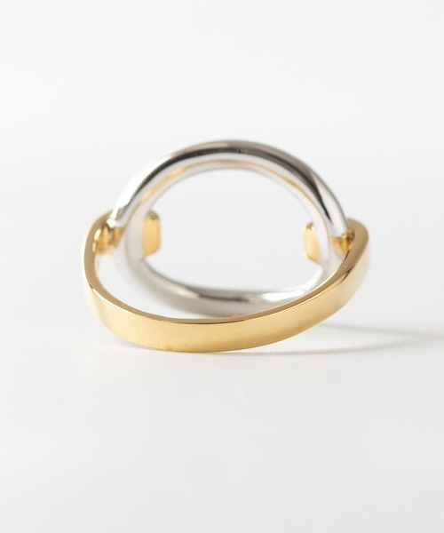 JUICY ROCK（ジューシーロック）の「CYCRO/GP(SV925)/SV925 コンビオーバルリング（リング・レディース・シルバー・#15/#11/#13）」の7枚目の写真