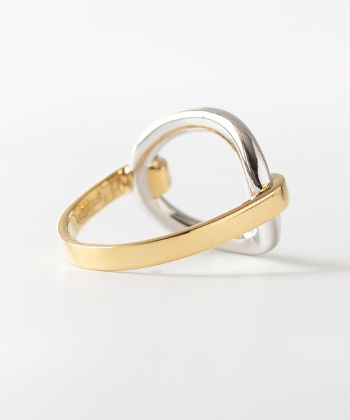 JUICY ROCK（ジューシーロック）の「CYCRO/GP(SV925)/SV925 コンビオーバルリング（リング・レディース・シルバー・#15/#11/#13）」の8枚目の写真