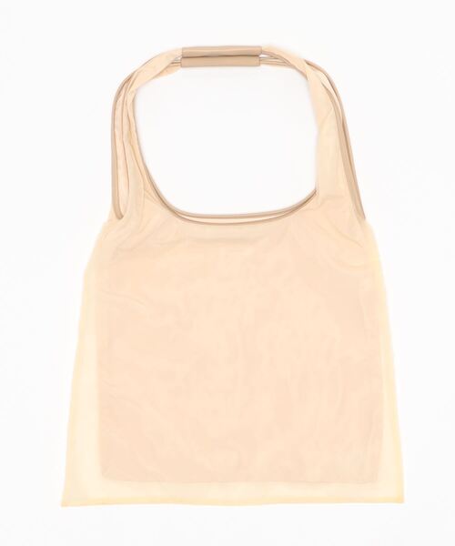 Doux archives(ドゥアルシーヴ)の「シースルーショッパー(ショルダーバッグ・レディース・ブラック/ブラウン/アイボリー・FREE)」の11枚目の写真