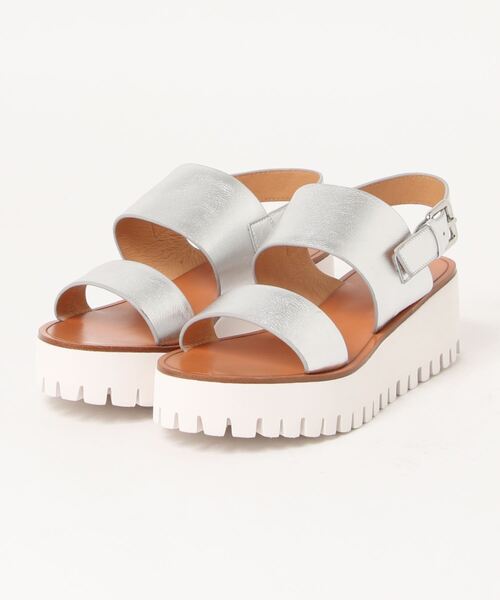 Jeffrey Campbell(ジェフリーキャンベル)の「厚底サンダル(サンダル・レディース・ホワイト/ブラック/シルバー/グレー・38/36/37/39/35)」の4枚目の写真