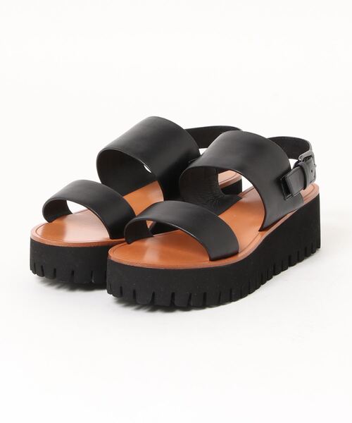 Jeffrey Campbell(ジェフリーキャンベル)の「厚底サンダル(サンダル・レディース・ホワイト/ブラック/シルバー/グレー・38/36/37/39/35)」の2枚目の写真