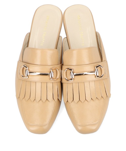 ORiental TRaffic（オリエンタルトラフィック）の「【WEB限定アイテム】ビットモチーフスリッパ/11195（パンプス・レディース・ベージュ/ホワイト/ブラック・LL/M/3L/S/SS/L）」の8枚目の写真