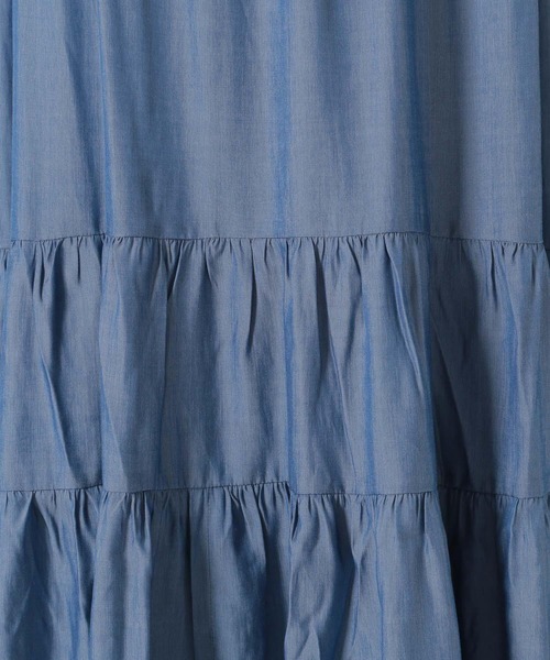 Andemiu（アンデミュウ）の「キャミワンピ949676（ワンピース・レディース・ブラック/ブラウン/ブルー・FREE）」の6枚目の写真