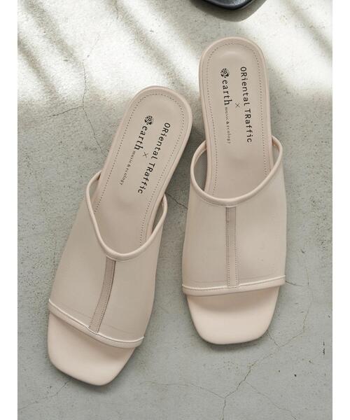 earth music&ecology（アースミュージックアンドエコロジー）の「ORiental TRaffic チュールサンダル ＊（サンダル・レディース・ブラック/ベージュ/ブラウン・L/S/M）」の14枚目の写真