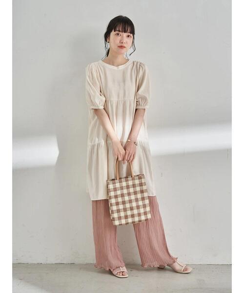 earth music&ecology（アースミュージックアンドエコロジー）の「ORiental TRaffic チュールサンダル ＊（サンダル・レディース・ブラック/ベージュ/ブラウン・L/S/M）」の9枚目の写真