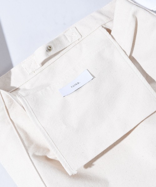 folka(フォルカ)の「【folka(フォルカ)】ワンショルダートートバッグ(トートバッグ・レディース・ホワイト/ネイビー・ONE SIZE)」の18枚目の写真