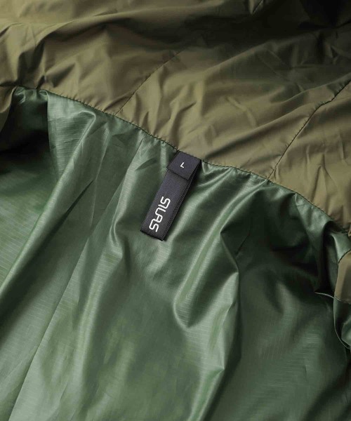 SILAS(サイラス)の「HOODED PUFFER JACKET(ナイロンジャケット・メンズ・ブラック/ネイビー/オリーブ・MEDIUM/X-LARGE/LARGE)」の14枚目の写真