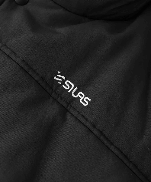 SILAS(サイラス)の「HOODED PUFFER JACKET(ナイロンジャケット・メンズ・ブラック/ネイビー/オリーブ・MEDIUM/X-LARGE/LARGE)」の7枚目の写真
