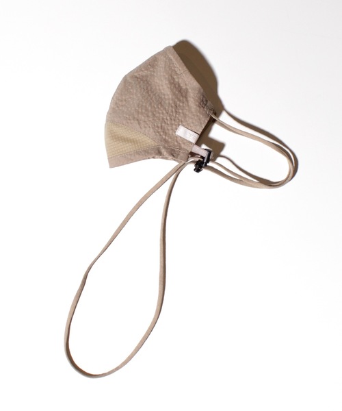 TROVE（トローヴ）の「TROVE / SUMMER FACE MASK +NECK STRAP ( BREEZE MODEL )（マスク・メンズ・ブラック/ベージュ/ネイビー/グレー・S/M）」の3枚目の写真