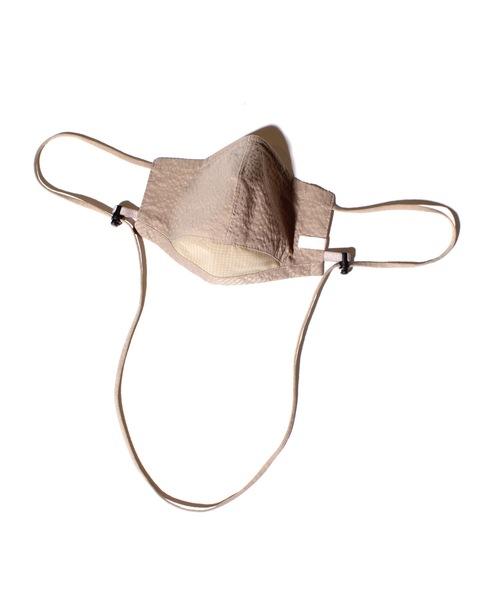 TROVE（トローヴ）の「TROVE / SUMMER FACE MASK +NECK STRAP ( BREEZE MODEL )（マスク・メンズ・ブラック/ベージュ/ネイビー/グレー・S/M）」の8枚目の写真