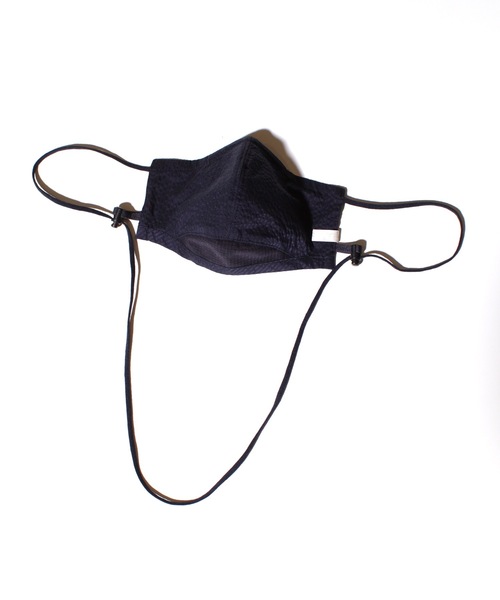 TROVE（トローヴ）の「TROVE / SUMMER FACE MASK +NECK STRAP ( BREEZE MODEL )（マスク・メンズ・ブラック/ベージュ/ネイビー/グレー・S/M）」の9枚目の写真