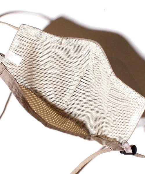 TROVE（トローヴ）の「TROVE / SUMMER FACE MASK +NECK STRAP ( BREEZE MODEL )（マスク・メンズ・ブラック/ベージュ/ネイビー/グレー・S/M）」の12枚目の写真