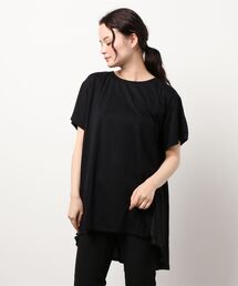 earth music&ecology | バックティアードチュニック ＊(Tシャツ/カットソー)