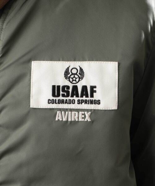 AVIREX（アヴィレックス）の「MA-1 シャープ アイ / MA-1 SHARP EYES / アヴィレックス / AVIREX（MA-1・メンズ・セージグリーン/ロイヤルブルー・MEDIUM/LARGE/X-LARGE/XX-LARGE）」の16枚目の写真