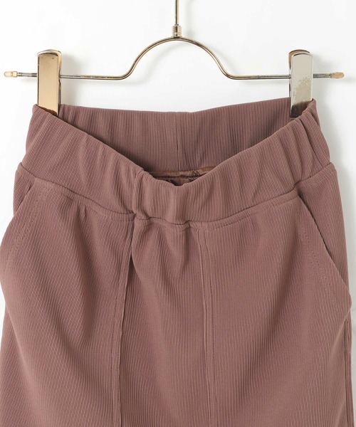 andme（アンドミー）の「ストレッチベイカータイトロングスカート（スカート・レディース・ブラック/ブラウン/ネイビー/グリーン/イエロー・M/L）」の16枚目の写真