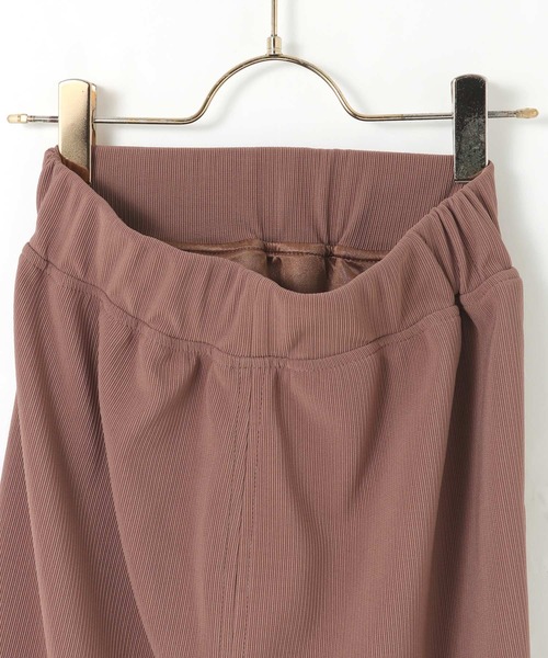 andme（アンドミー）の「ストレッチベイカータイトロングスカート（スカート・レディース・ブラック/ブラウン/ネイビー/グリーン/イエロー・M/L）」の17枚目の写真