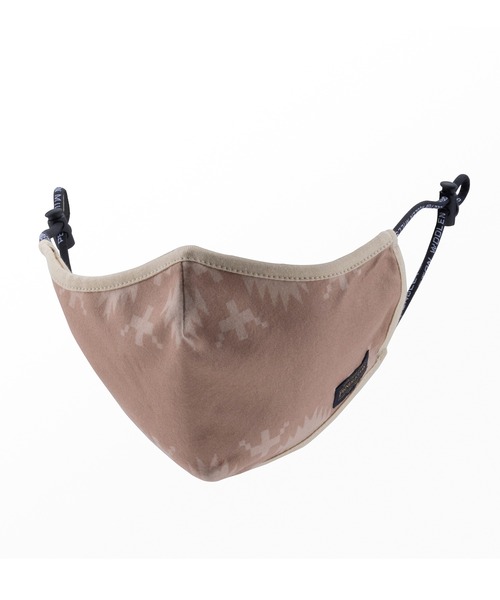 PENDLETON（ペンドルトン）の「SPIDER ROCK PRINT MASK（マスク・メンズ・ネイビー/オリーブ/ベージュ/チャコールグレー/グレー/ブラウン・FREE）」の4枚目の写真